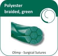  Полиэстер (полиэфир, лавсан) зеленый